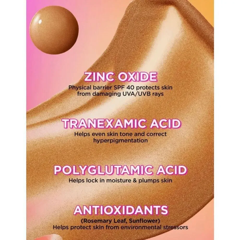 BeautyBio - NWTIB - Bronzing Blendrops Broad Spectrum SPF 40. 1 fl. oz.